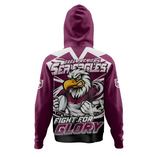 Manly Warringah Sea Eagles Hoodie Fearless Fight For Finals Glory