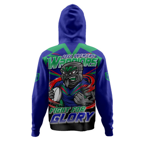 New Zealand Warriors Hoodie Fearless Fight For Finals Glory