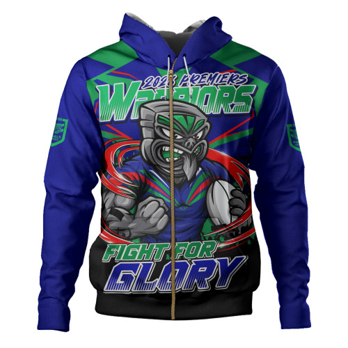 New Zealand Warriors Hoodie Fearless Fight For Finals Glory