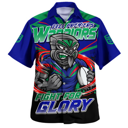 New Zealand Warriors Hawaiian Shirt Fearless Fight For Finals Glory
