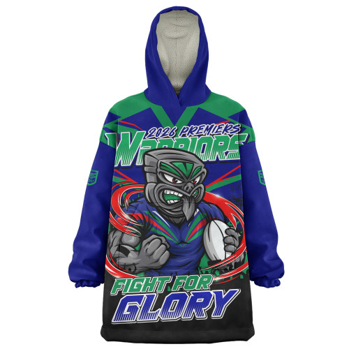 New Zealand Warriors Snug Hoodie Fearless Fight For Finals Glory