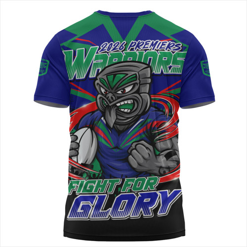 New Zealand Warriors T-Shirt Fearless Fight For Finals Glory