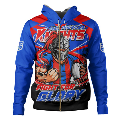 Newcastle Knights Hoodie Fearless Fight For Finals Glory