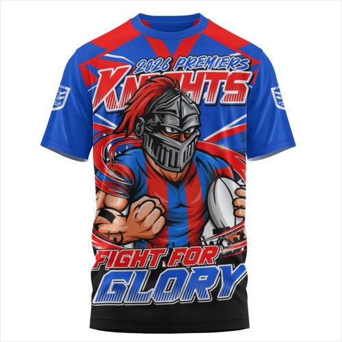 Newcastle Knights T-Shirt Fearless Fight For Finals Glory