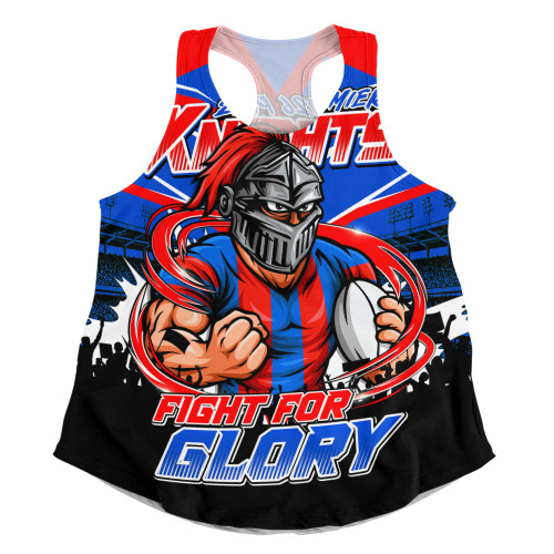 Newcastle Knights Women Racerback Tank Fearless Fight For Finals Glory