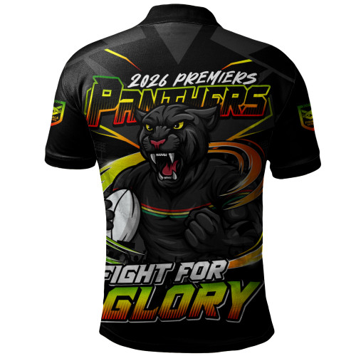 Penrith Panthers Polo Shirt Fearless Fight For Finals Glory