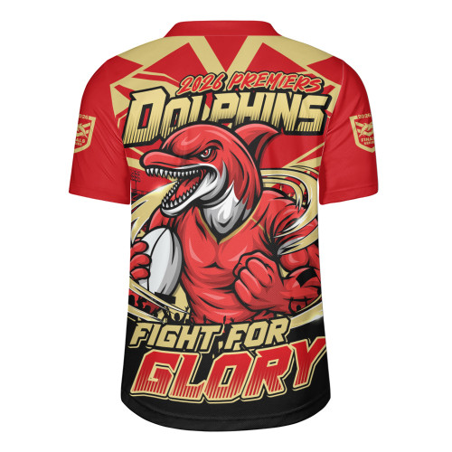 Redcliffe Dolphins Rugby Jersey Fearless Fight For Finals Glory