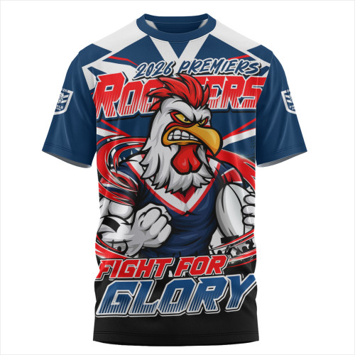 Sydney Roosters T-Shirt Fearless Fight For Finals Glory