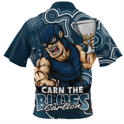 Carlton Zip Polo Shirt Finals Battle For The Ultimate Championship