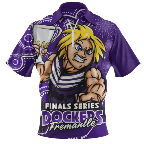 Fremantle Zip Polo Shirt Finals Battle For The Ultimate Championship