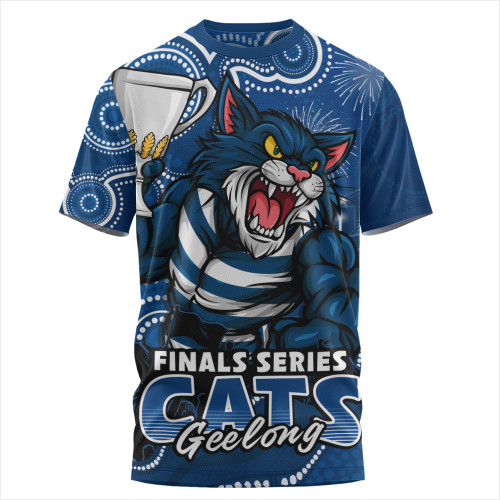 Geelong Cats T-Shirt Finals Battle For The Ultimate Championship