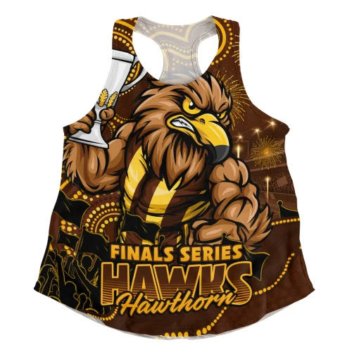 Hawthorn Women Racerback Tank Finals Battle For The Ultimate Championship
