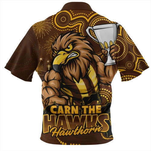Hawthorn Zip Polo Shirt Finals Battle For The Ultimate Championship