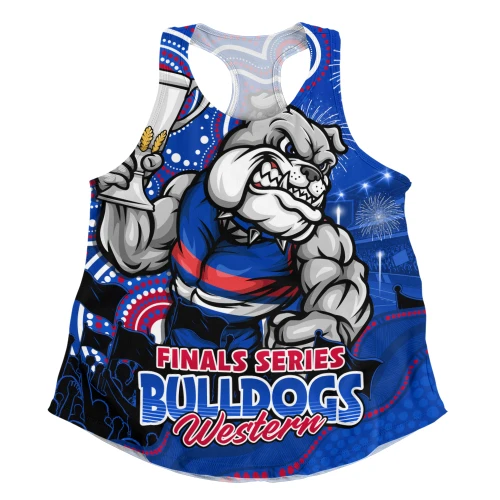 Western Bulldogs Women Racerback Tank Finals Battle For The Ultimate Championship