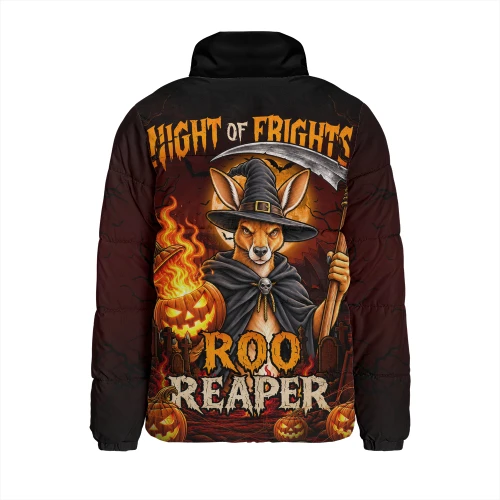 Australia Padded Jacket Roo Reaper Halloween Fright Night Darkness