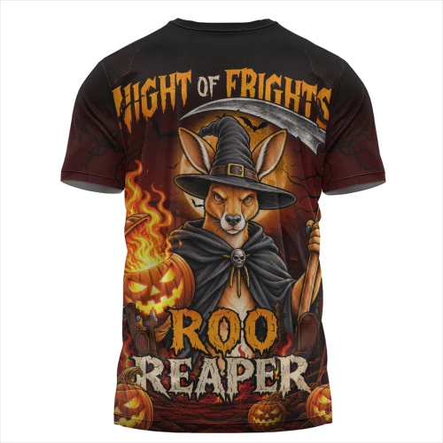 Australia T-Shirt Roo Reaper Halloween Fright Night Darkness