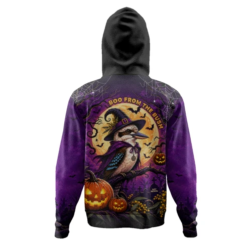 Australia Hoodie Witchy Kookaburra And The Haunted Wattle Grove