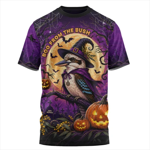 Australia T-Shirt Witchy Kookaburra And The Haunted Wattle Grove