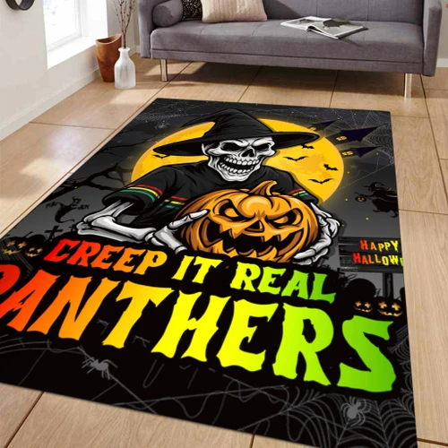 Penrith Panthers Area Rug Creep It Real When Darkness Falls