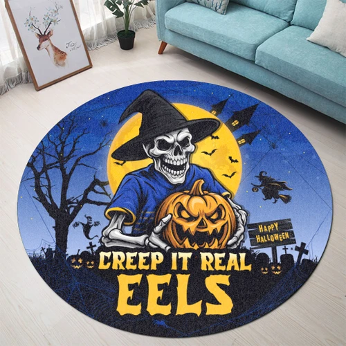 Parramatta Eels Round Rug Creep It Real When Darkness Falls