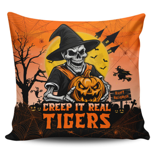 Wests Tigers Pillow Cover Creep It Real When Darkness Falls