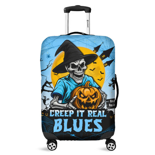 New South Wales Blues Luggage Cover Creep It Real When Darkness Falls