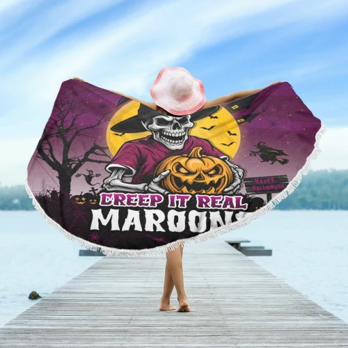 Queensland Maroons Beach Blanket Creep It Real When Darkness Falls