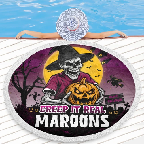 Queensland Maroons Beach Blanket Creep It Real When Darkness Falls
