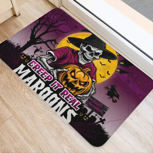 Queensland Maroons Door Mat Creep It Real When Darkness Falls