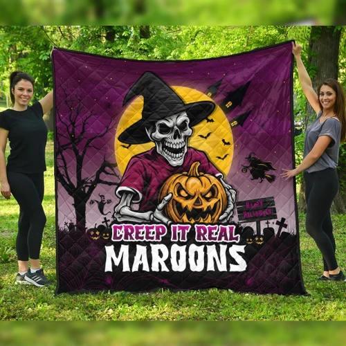 Queensland Maroons Quilt Creep It Real When Darkness Falls