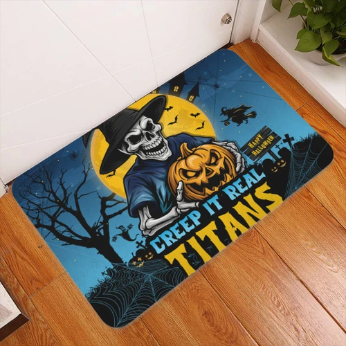 Gold Coast Titans Door Mat Creep It Real When Darkness Falls