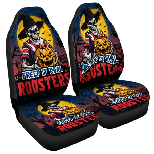 Sydney Roosters Car Seat Cover Creep It Real When Darkness Falls