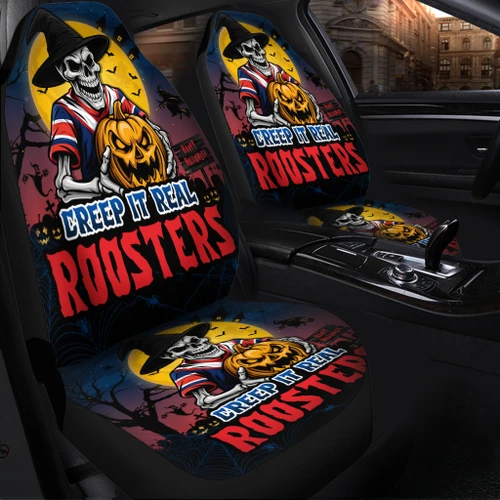 Sydney Roosters Car Seat Cover Creep It Real When Darkness Falls