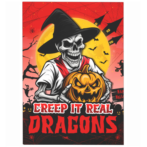 St. George Illawarra Dragons Area Rug Creep It Real When Darkness Falls