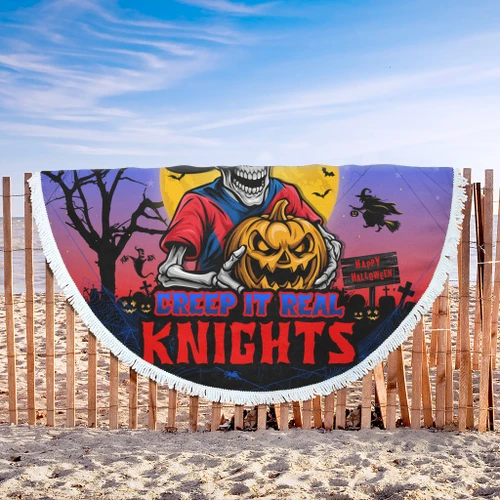 Newcastle Knights Beach Blanket Creep It Real When Darkness Falls