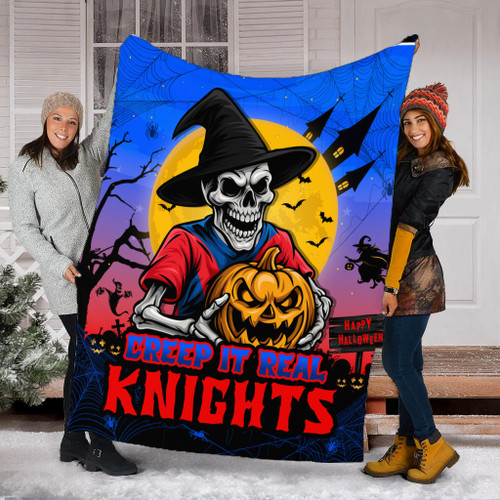 Newcastle Knights Blanket Creep It Real When Darkness Falls