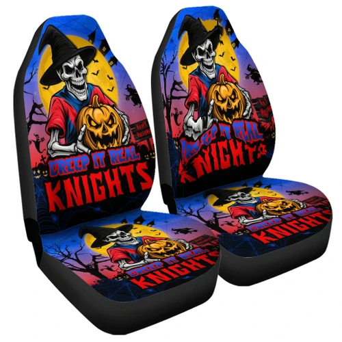 Newcastle Knights Car Seat Cover Creep It Real When Darkness Falls