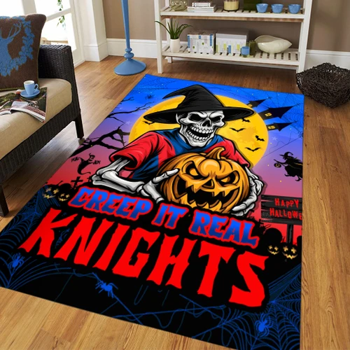 Newcastle Knights Area Rug Creep It Real When Darkness Falls