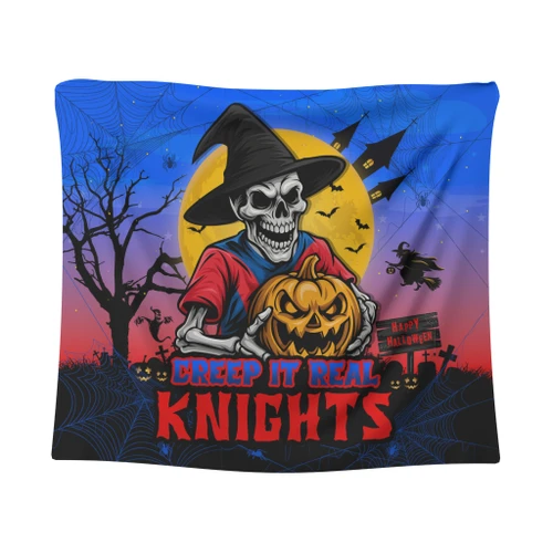 Newcastle Knights Tapestry Creep It Real When Darkness Falls