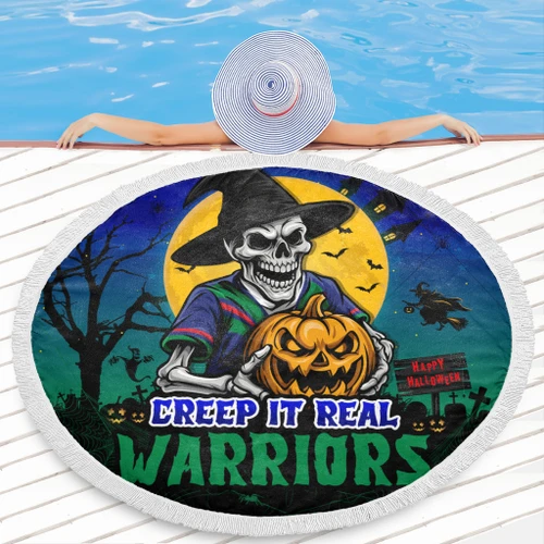 New Zealand Warriors Beach Blanket Creep It Real When Darkness Falls