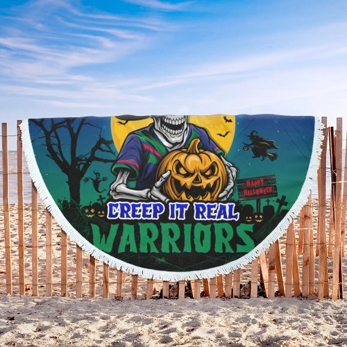 New Zealand Warriors Beach Blanket Creep It Real When Darkness Falls