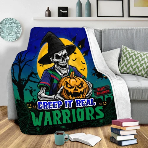 New Zealand Warriors Blanket Creep It Real When Darkness Falls