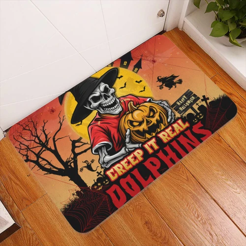 Redcliffe Dolphins Door Mat Creep It Real When Darkness Falls