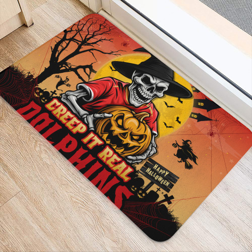 Redcliffe Dolphins Door Mat Creep It Real When Darkness Falls