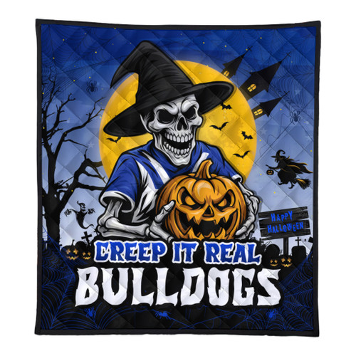 Canterbury-Bankstown Bulldogs Quilt Creep It Real When Darkness Falls