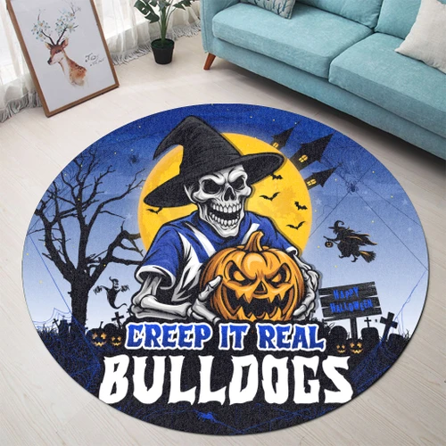 Canterbury-Bankstown Bulldogs Round Rug Creep It Real When Darkness Falls