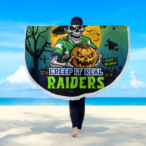 Canberra Raiders Beach Blanket Creep It Real When Darkness Falls