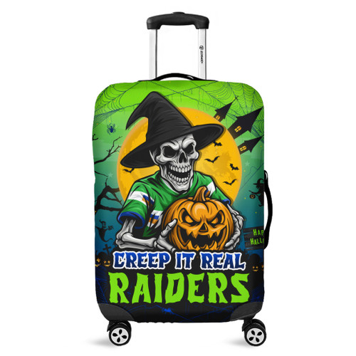 Canberra Raiders Luggage Cover Creep It Real When Darkness Falls