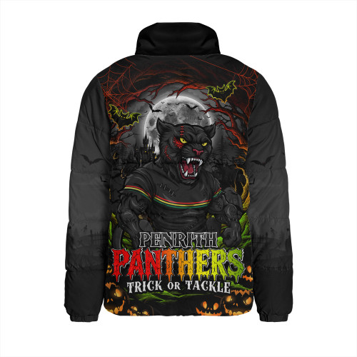 Penrith Panthers Padded Jacket Full Moon Monster Uprising Halloween Night