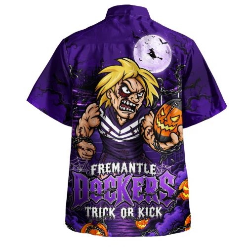 Fremantle Hawaiian Shirt Off The Chain Strength Halloween Beast Rising Unleashed Fury